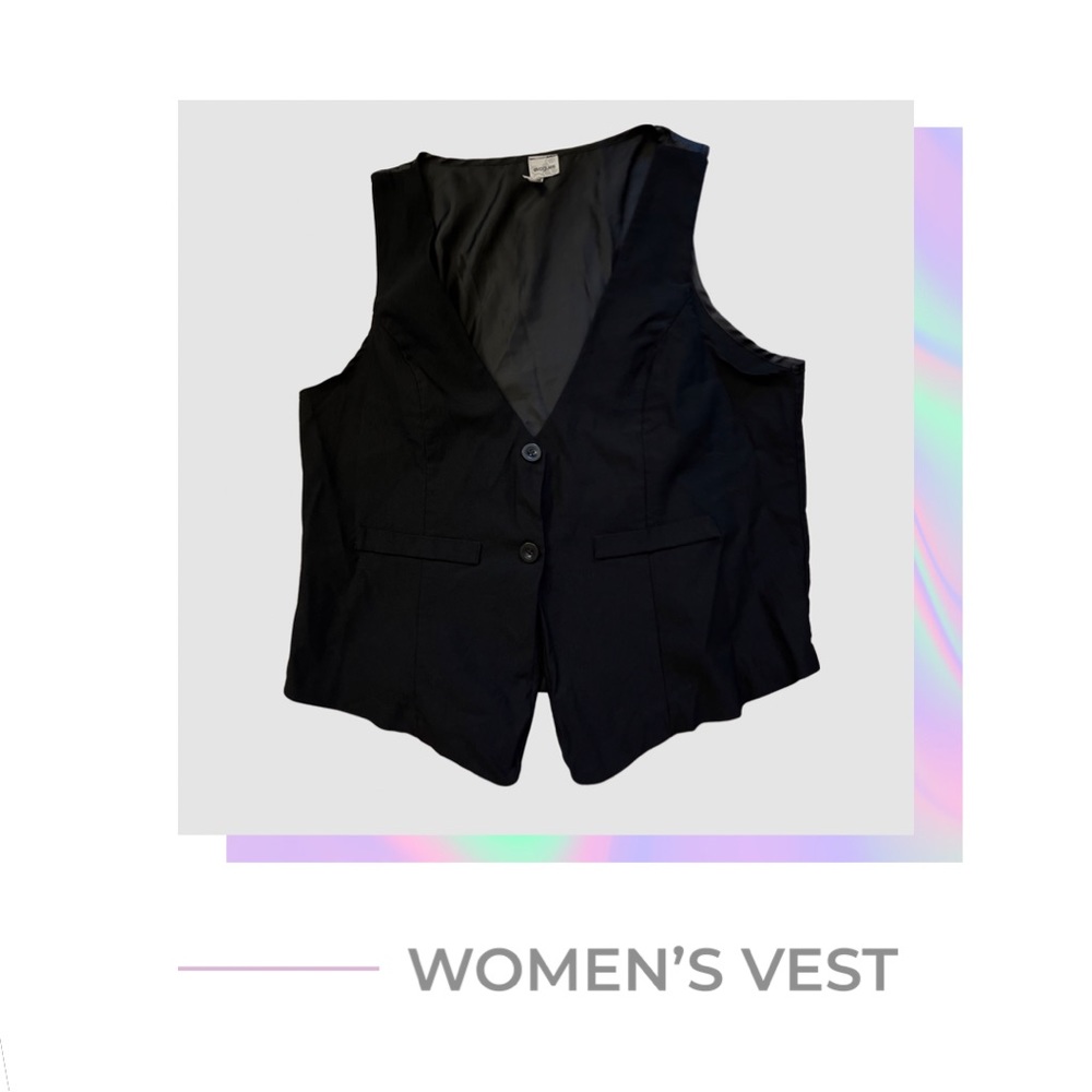 Women’s 2-Button Stretch Vest